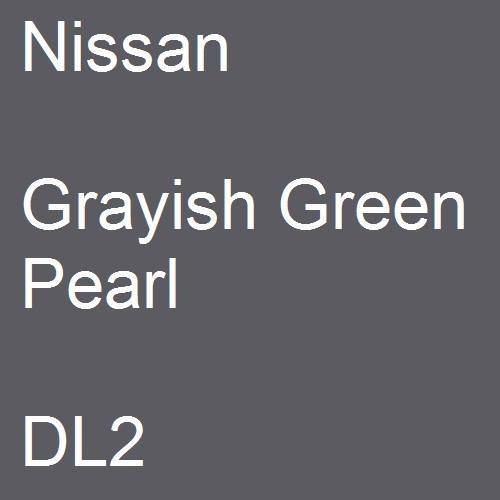 Nissan, Grayish Green Pearl, DL2.